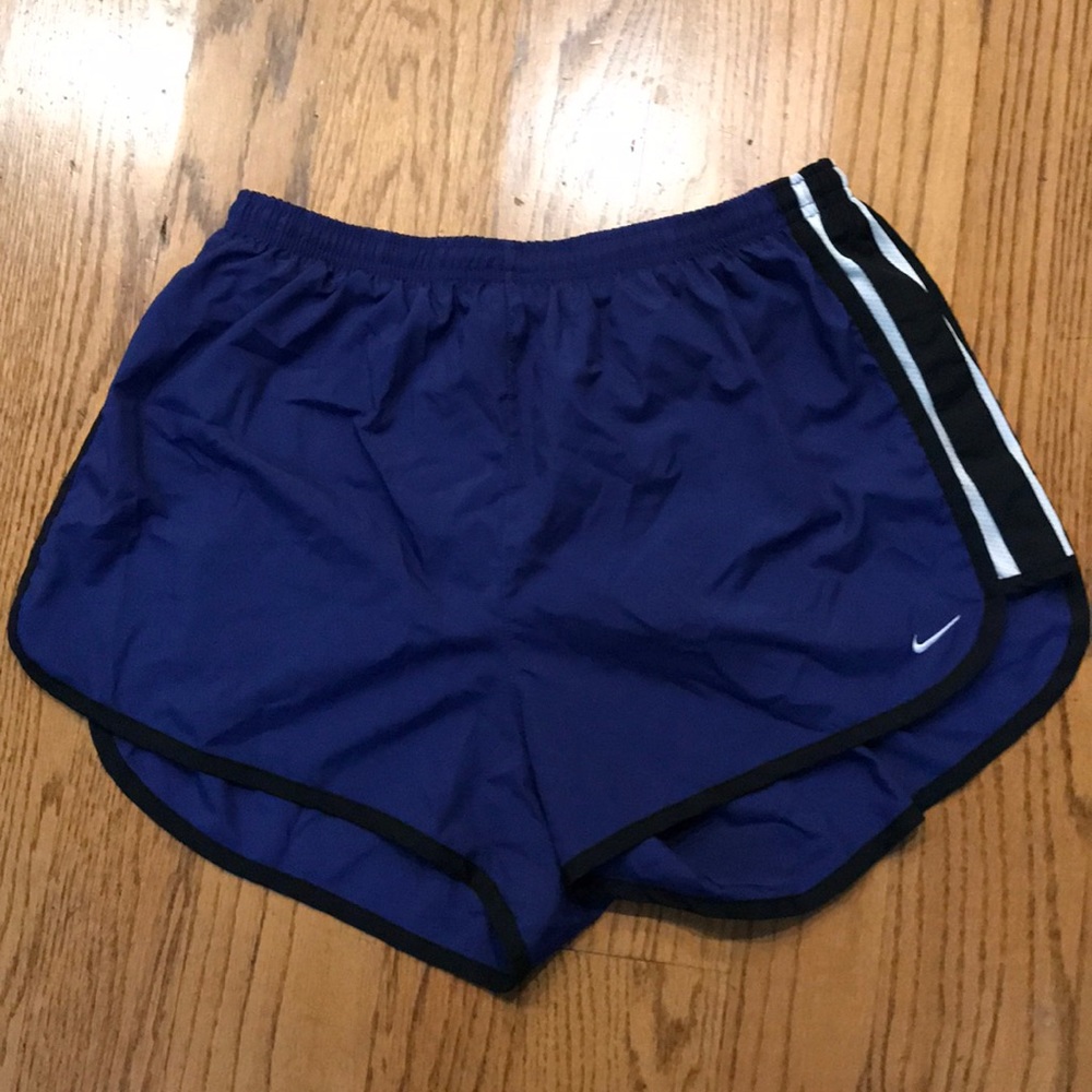 Nike purple running shorts